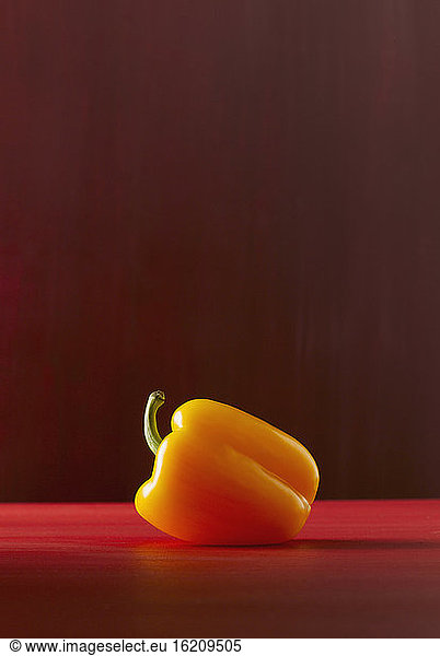Yellow bell pepper  close up