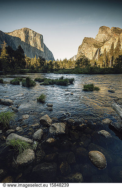 Yosemite-Nationalpark Umwelt aus der Sicht des Kapitäns