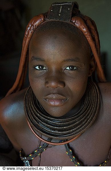 Young Himba Girl Young Himba Girl, Kaokoland, Namibia, Africa,african 