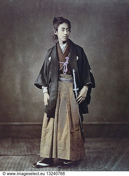 Young Japanese noble 1880