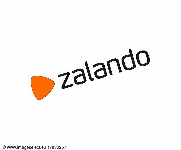 Zalando  rotated logo  white background