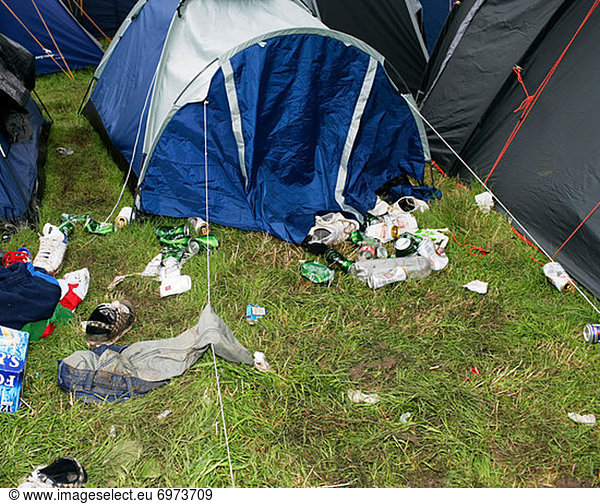 Zelt  verteilen  umgeben  Festival  England  South West England