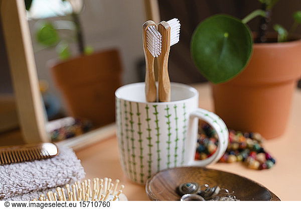 Zero waste eco-friendly bamboo toothbrushes