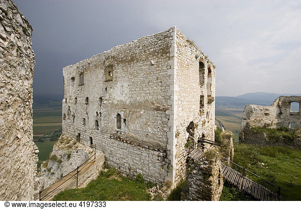Zipser Burg  gehört zum Weltkulturerbe der UNESCO Slowakei