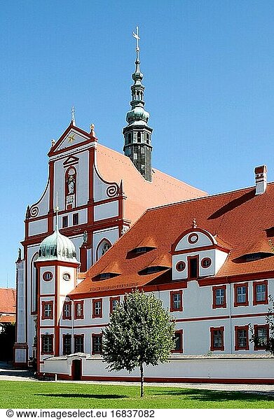 Zisterzienserinnenkloster St. Marienstern in Panschwitz-Kuckau in der Oberlausitz - Deutschland.