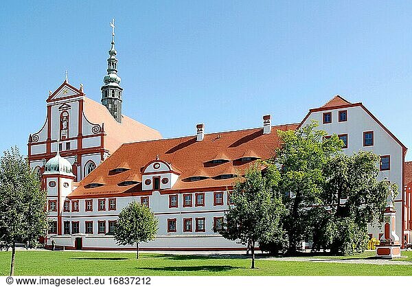 Zisterzienserinnenkloster St. Marienstern in Panschwitz-Kuckau in der Oberlausitz - Deutschland.