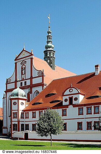 Zisterzienserinnenkloster St. Marienstern in Panschwitz-Kuckau in der Oberlausitz - Deutschland.