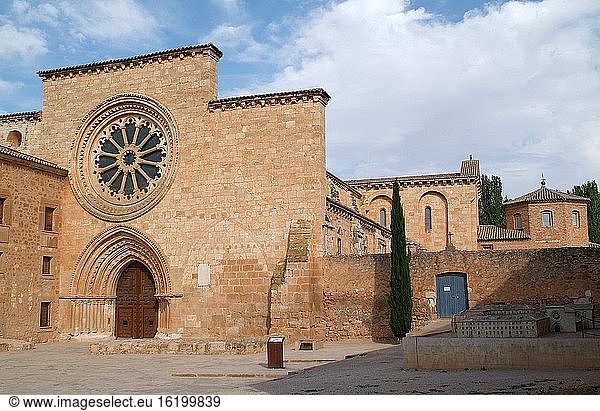 Zisterzienserkloster Santa Maria de Huerta  12. Jahrhundert. Santa Maria de Huerta  Provinz Soria  Kastilien und Leon  Spanien.