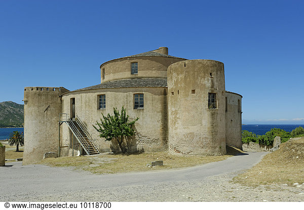Zitadelle von Saint Florent  Département Haute-Corse  Nebbio  Nordküste  Korsika  Frankreich  Europa