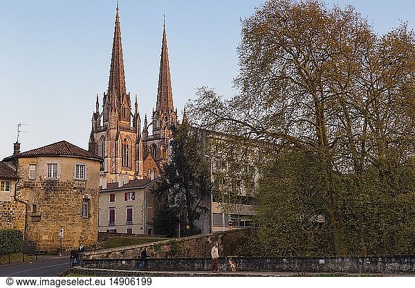 France, Pyrenees Atlantiques, Bayonne, Basque Country, Sainte Marie Cathedral